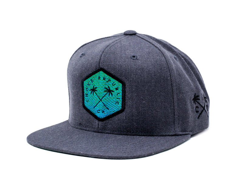 Iridescent Palms Snapback
