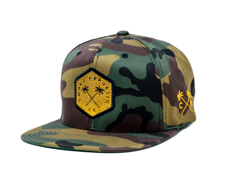 Iridescent Palms Snapback
