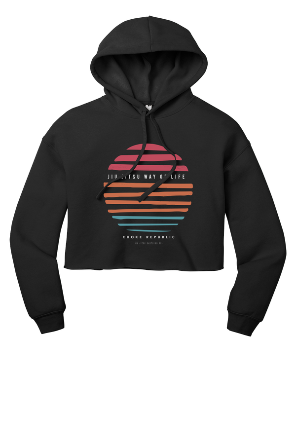 Way of Life V2 Women's Crop Hoodie