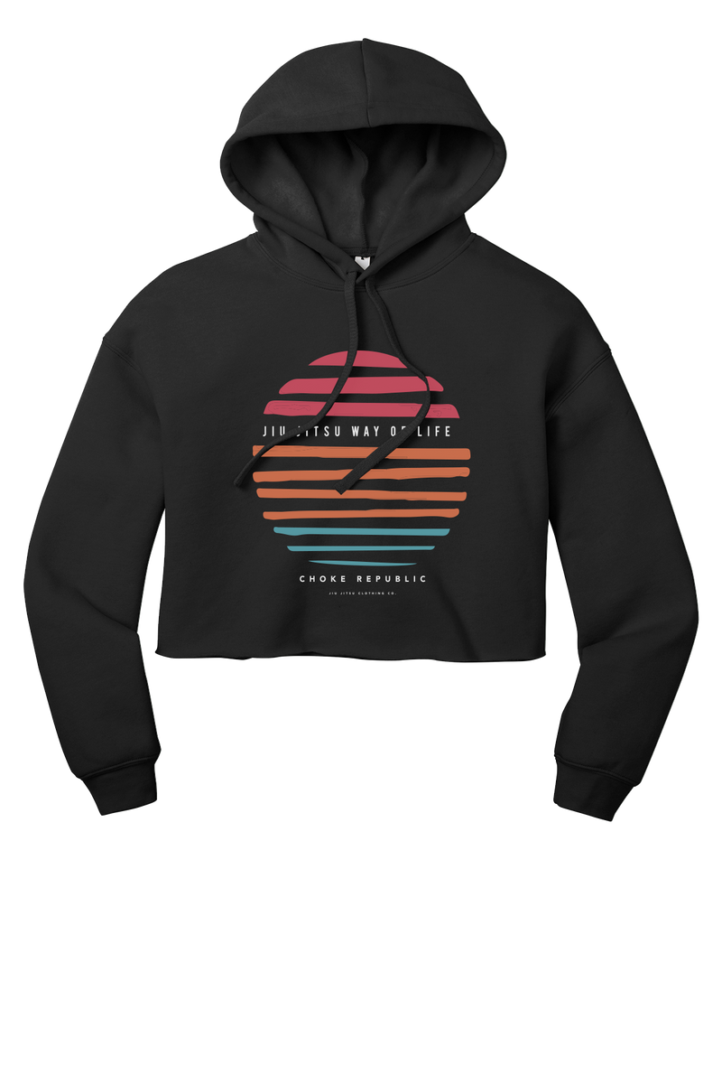 Way of Life V2 Women's Crop Hoodie