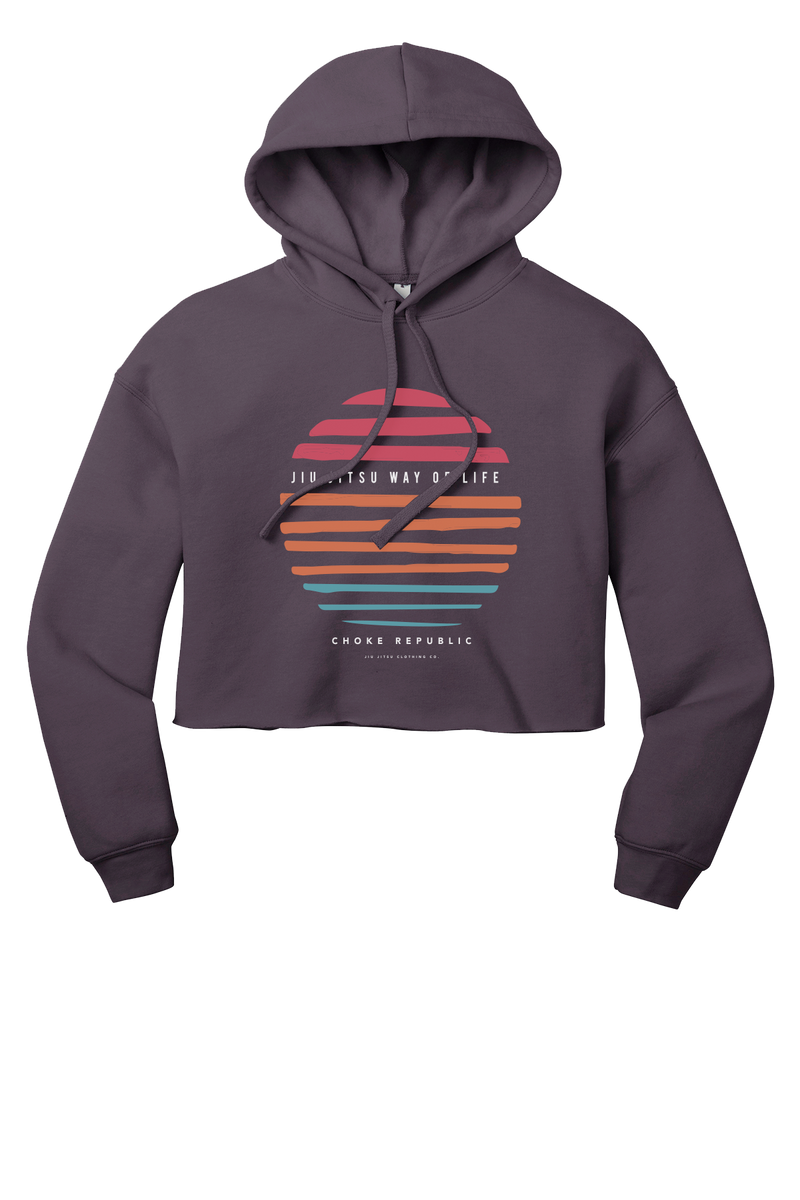 Way of Life V2 Women's Crop Hoodie