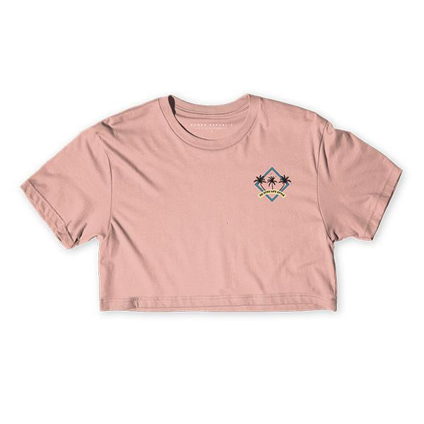Choke Republic BJJ Palms Women's Crop Top - choke republic