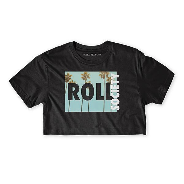 Choke Roll Society Women's Crop Top - choke republic