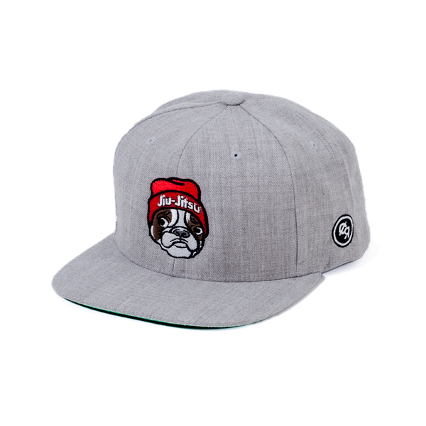 Jiu Jitsu Pug Snapback Hat