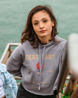 Gentle Art Women's Crop Hoodie