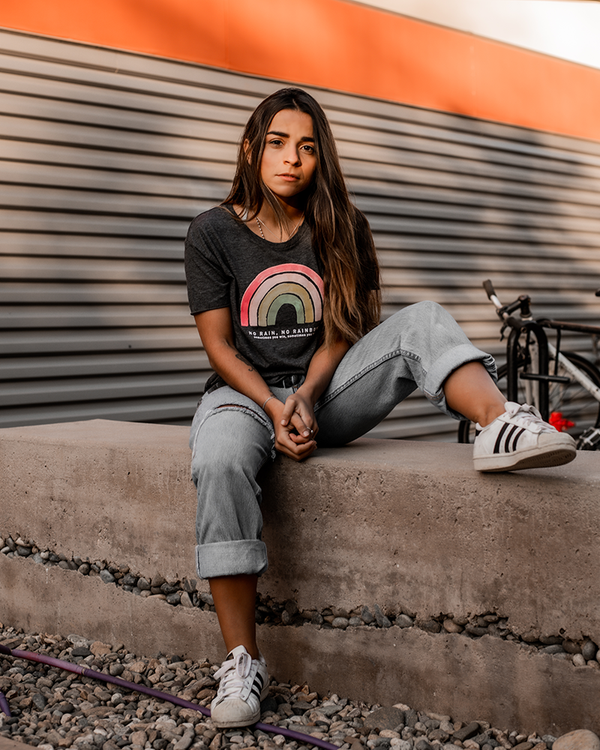 No Rainbows Women's Crop Tee